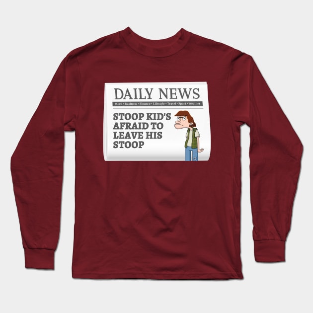 Hey Arnold Stoop Kid Long Sleeve T-Shirt by Popish Culture